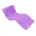 Materac przeciwodleżynowy pneumatyczny bąbelkowy bez pompy (fioletowy)