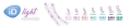 Wklady anatomiczne light advanced  Ontex — linia produktów — zróżnicowanie pod względem chłonności