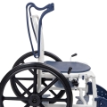 Wózek inwalidzki prysznicowy, toaletowy, transportowy z uchylanymi podłokietnikami SANI-TIM Timago