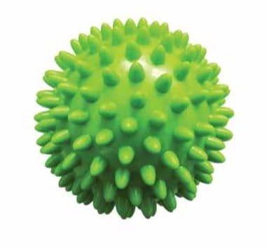 Qmed MASSAGE BALL Piłeczka rehabilitacyjna z kolcami (czerwona)
